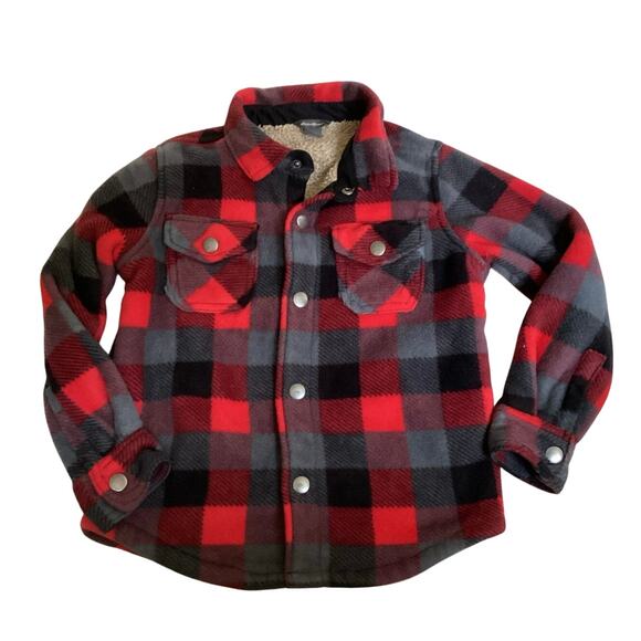 Eddie Bauer Flannel Shirt Jacket - Picture 1 of 4